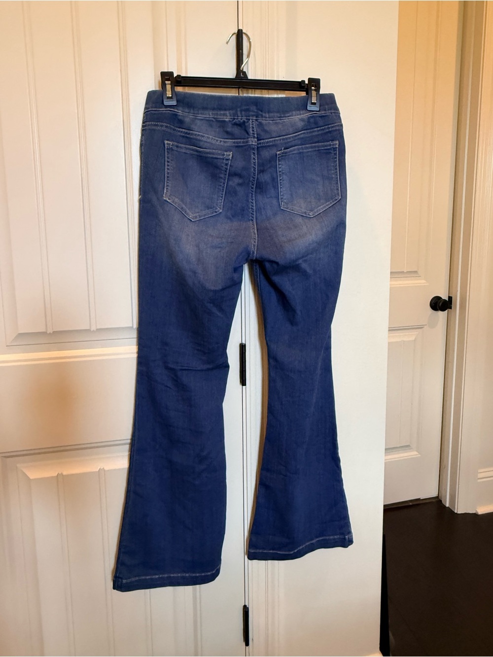 Cello Pull On Flare Jeans in Light Blue - Picture 6 of 10